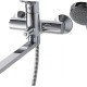 Смеситель для ванны c длинным изливом с аксессуарами Bravat Drop  (F64898C-LB)