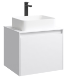 Тумба с раковиной Aqwella 5 Stars Mobi 60 подвесная белый (раковина Триумф) — 