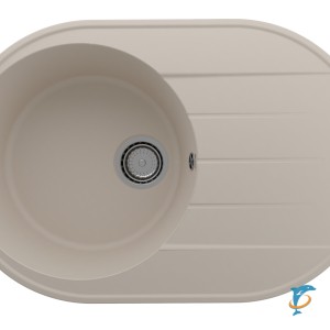 Мойка ULGRAN Quartz Nora 750 Лен  (Nora 750-02)