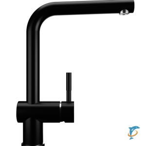 Смеситель для кухонной мойки Ulgran U-022 ультра-черный  (U-022-344)