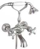 Смеситель Timo Ritz 0144Y Серебро — 