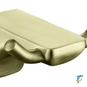 Крючок двойной KAISER Glory KH-4502 бронзовый (KH-4502)