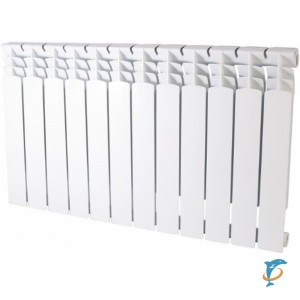 Радиатор литой алюминий "Белые Колодези" 350 4 секций  (D031B350.4)