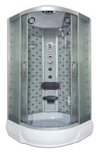 Душевая кабина River TEMZA 90/24 MT — Закрытая с крышей , полностенная, двери раздвижные, габариты (ШхВхД): 90x90x210 см