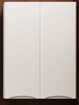 Шкаф подвесной Style Line Бергамо мини антискрейтч Plus 60 см, белый — Зеркало Style Line Монако 70*70, Ориноко/белый лакобель ЛС-00000628