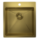 Стальная кухонная мойка Granula GR-4600 золото сатин  (GR-4600 золото сатин)