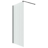 Душевая перегородка Loranto Walk-in 130х200 CS-Z02В-130, профиль черный матовый &mdash; 