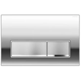 Кнопка смыва AZARIO NEW двойная, пластик, хром (AZ-015.02) &mdash; 