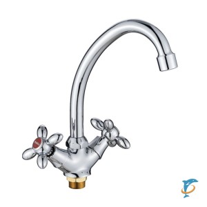 Смеситель для кухни HAIBA HB4927 латунь, хром  (HB4927)