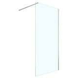 Душевая перегородка Loranto Walk-in 70x200 регулируемый кронштейн 70-100 мм, прозрачное стекло 8 мм, профиль хром (CS-W04C-70) &mdash; 