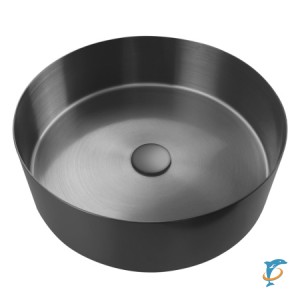 Раковина AltroBagno Luna 001002 MtGr из нержавеющей стали  (001002 MtGr)