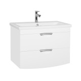 Тумба с раковиной Style Line Жасмин-2 80 с 2 ящиками, подвесная — Тумба с раковиной Style Line Жасмин-2 80 с 2 ящиками, подвесная