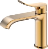 Смеситель для раковины HAIBA HB10553-5 , золото &mdash; 