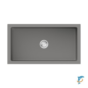Мойка кухонная OMOIKIRI Mikura 76-PE Natceramic/pebble  (4997078)