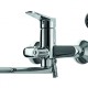 Смеситель для ванны c длинным изливом с аксессуарами Bravat Eco  (F6111147C-LB)