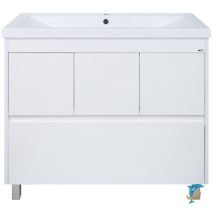 Тумба с раковиной Misty Алиса 100 с 1 ящ.  (Э-Али01100-0112Я+Misty_4627173210331)