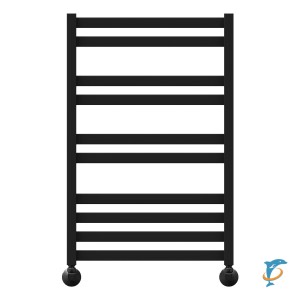 Водяной полотенцесушитель Lemark Bellario П10 LM68810BL 500x800, чёрный  (LM68810BL)