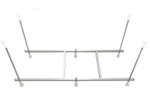 Сборный каркас к ванне AZARIO BELLA 150 см шпильки (AV.0020150K) — 