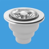 Выпуск для сифонов 1 1/2-113мм McAlpine MRSKW7ST — 