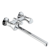 Смеситель для ванны с длинным изливом с керамическим дивертором Bounce BOUSBL2i10 — Смеситель для ванны с длинным изливом с керамическим дивертором Bounce, IDDIS, BOUSBL2i10