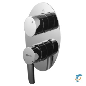 Смеситель встраиваемый Lemark Atlantiss LM3227C для ванны и душа, встраиваемый  (LM3227C)