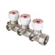 Коллектор c регулирующими вентилями VALTEC 3/4", 3 x 1/2"  (VTc.570.N.0503)
