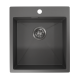 Стальная кухонная мойка Granula GR-4600 графит матовый  (GR-4600 графит матовый)