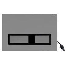 Кнопка смыва AZARIO NEW инфракрасный сенсор, механическая, белый глянцевый (AZ-008.02) &mdash; 