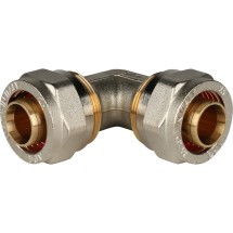 Stout Угольник  90° 26х26 для металлопластиковых труб винтовой — 