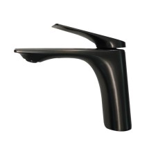 Смеситель для раковины HAIBA HB10816-3 латунь, оружейная сталь — 