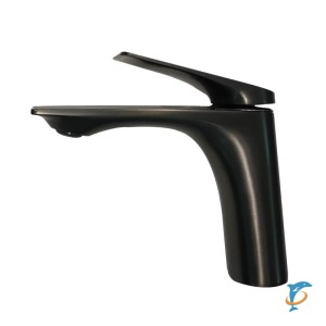 Смеситель для раковины HAIBA HB10816-3 латунь, оружейная сталь  (HB10816-3)