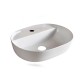 Умывальник накладной, овальный, белый, Point Виктория 51, PN43066  (PN43066)