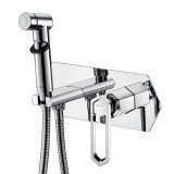 Смеситель Lemark Prizma LM3919C с гигиеническим душем, встраиваемый — 