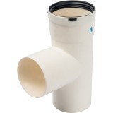Stout Элемент дымохода конденсац. тройник T образн DN80 п/п/м PP-FE &mdash; 