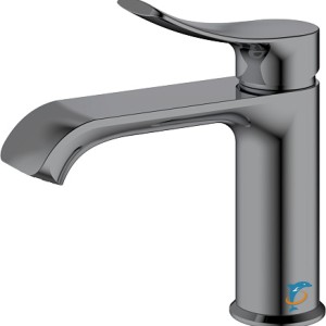 Смеситель для раковины HAIBA HB10553-3 , оружейная сталь  (HB10553-3)