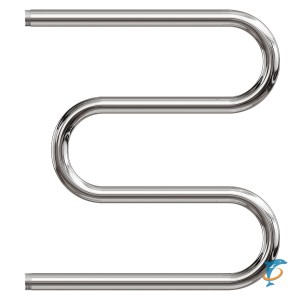 Полотенцесушитель водяной Point PN37555 500x500 М-образный (1"), хром  (PN37555)