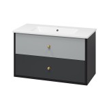 Тумба для комплекта Brevita Кристиан 100 подвесная с 2 ящиками — 