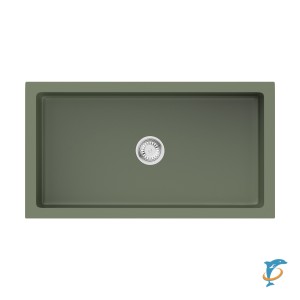 Мойка кухонная OMOIKIRI Mikura 76-OL Natceramic/olive  (4997076)