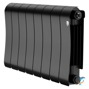 Радиатор биметаллический Royal Thermo Infinity 300 Noir Sable 8 секций  (RTINS30008)