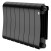 Радиатор биметаллический Royal Thermo Infinity 300 Noir Sable 8 секций