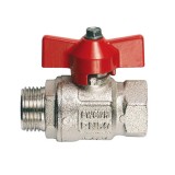 Шаровый кран Itap 3/4 серии Ideal 093 — Кран шаровой муфта/резьба  полнопроходной (бабочка)