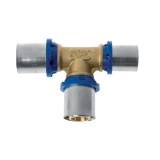 Тройник Prandelli Multyrama переходной профиль H,TH,U 32,3х26,3х26,3 &mdash; Выпускаются двух типов (резьбовые и прессовые) создают герметичное и долговечное соединение между трубами.