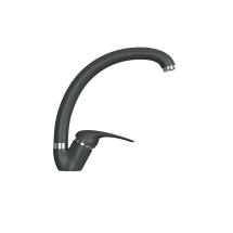 Смеситель кухонный GreenStone GS-002-343 антрацит — 