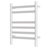 Полотенцесушитель электрический Point Селена PN16856W П6 500x600, диммер справа, белый &mdash; 