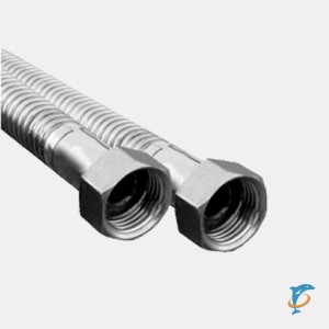 Гибкая подводка для газа Millennium 1/2 гг 250см (металл)  (PGSF12250)