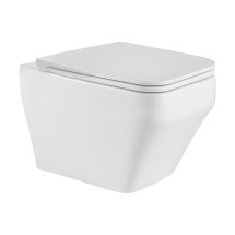 Унитаз подвесной Point Аврора PN41101 безободковый, белый — 