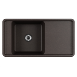 Мойка для кухни из литого мрамора Aquaton Беллис 97 кофе 1A725132BS280 — 