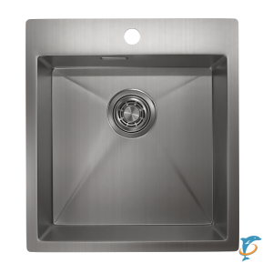Стальная кухонная мойка Granula GR-4600 сталь сатин  (GR-4600 сталь сатин)