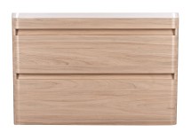 Тумба для комплекта Атлантика 90 Люкс PLUS подвесная, ясень перламутр — 