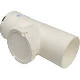 Stout Элемент дымохода конденсац. визуальн инспекция T образн DN80 п/м PP-FE — 